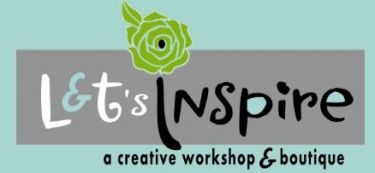 A logo that says let's Inspire Workshop