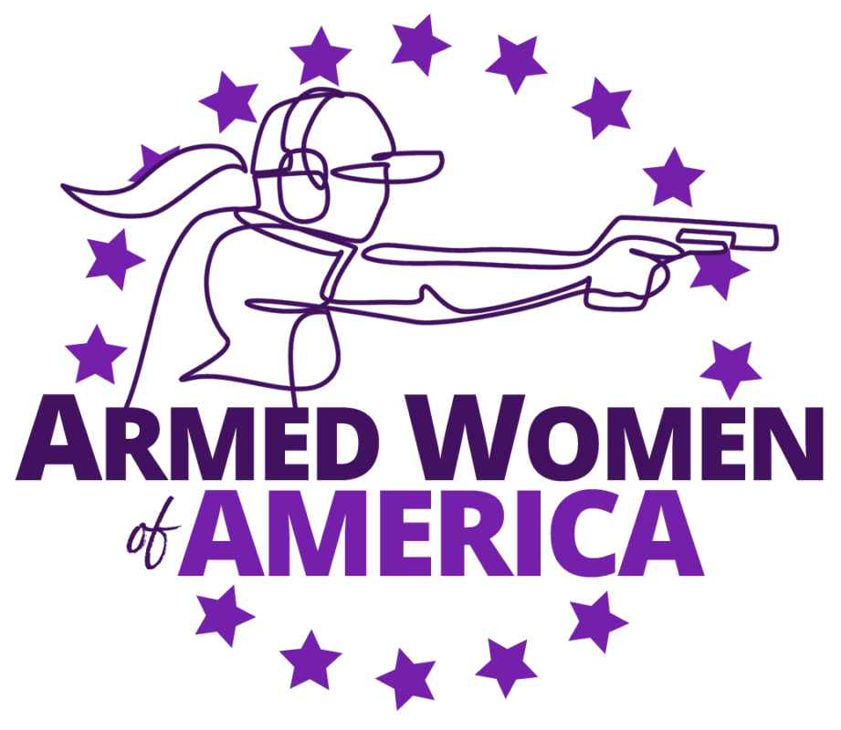 The logo for armed women of America