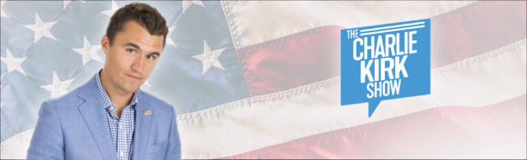 Charlie Kirk banner